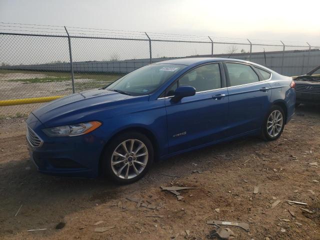FORD FUSION SE 2017 with VIN 3FA6P0LU3HR384815 - Photo from auction