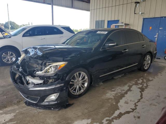 HYUNDAI GENESIS 4. 2012 with VIN KMHGC4DF4CU166090 - Photo from auction