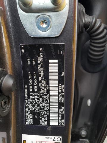 Photo 14 from auction – 2020 TOYOTA 4RUNNER SR with VIN JTEBU5JR9L5739605