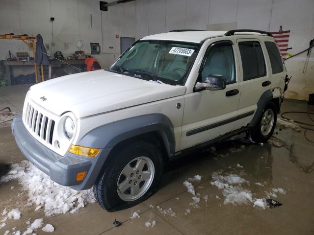 Photo 1 from auction – 2005 JEEP LIBERTY SP with VIN 1J4GL48K45W622361