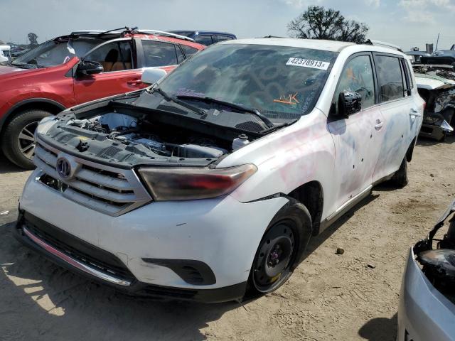 TOYOTA HIGHLANDER 2013 with VIN 5TDZA3EH8DS042407 - Photo from auction