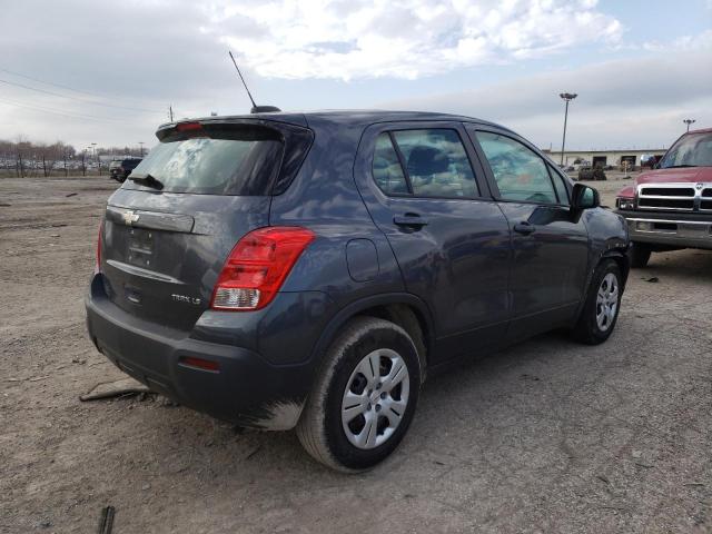 Photo 3 from auction – 2016 CHEVROLET TRAX LS with VIN 3GNCJKSB3GL119637