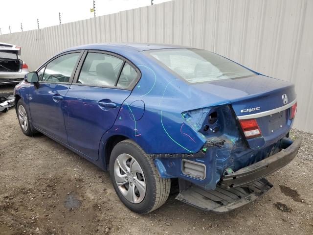 Photo 2 from auction – 2013 HONDA CIVIC LX with VIN 19XFB2F59DE292571