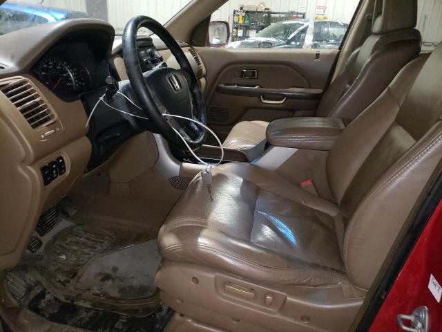 Photo 7 from auction – 2005 HONDA PILOT EXL with VIN 2HKYF18655H506241