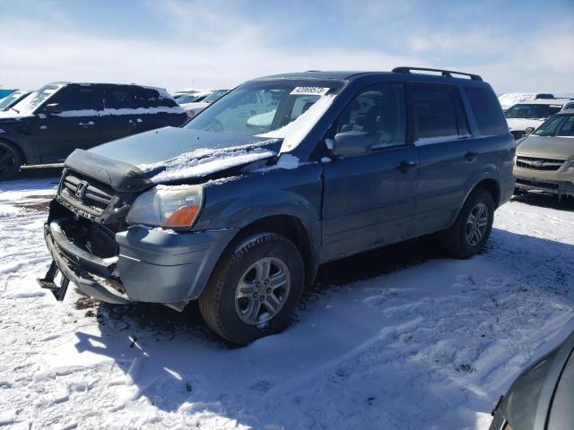 HONDA PILOT EXL 2005 with VIN 2HKYF18595H552873 - Photo from auction