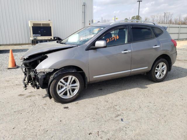NISSAN ROGUE S 2013 with VIN JN8AS5MT1DW553098 - Photo from auction
