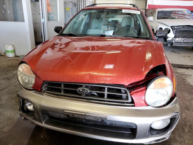 Photo 5 from auction – 2002 SUBARU IMPREZA OU with VIN JF1GG68582H832354
