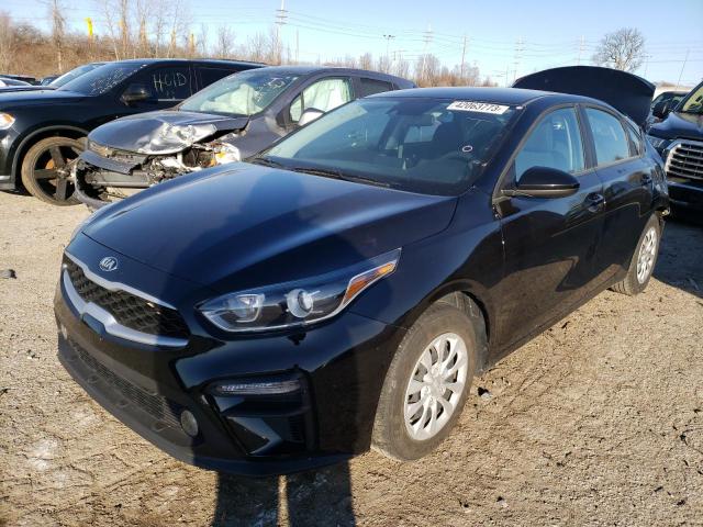 KIA FORTE FE 2021 with VIN 3KPF24AD1ME396109 - Photo from auction
