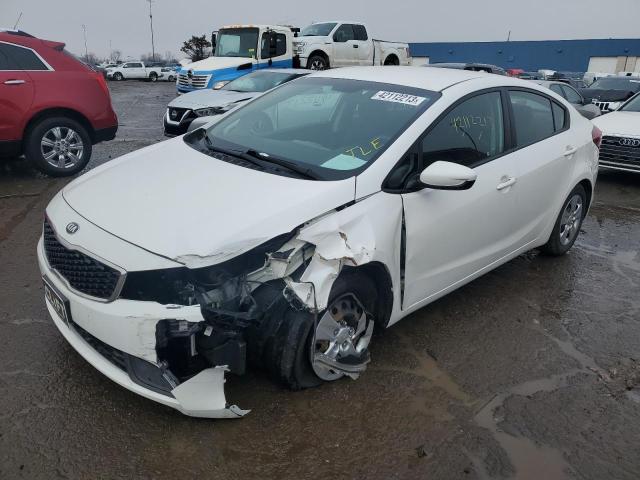 KIA FORTE LX 2017 with VIN 3KPFL4A70HE141528 - Photo from auction