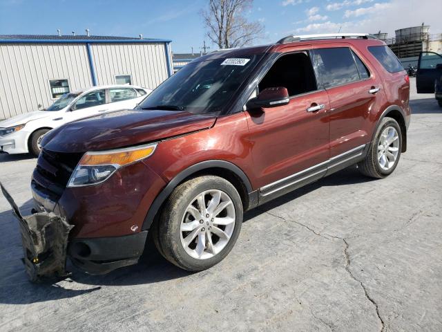 FORD EXPLORER L 2015 with VIN 1FM5K8F84FGB58705 - Photo from auction