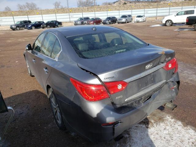 Photo 2 from auction – 2016 INFINITI Q50 PREMIU with VIN JN1EV7AR4GM341307