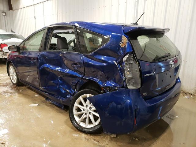 Photo 2 from auction – 2013 TOYOTA PRIUS V with VIN JTDZN3EU6D3188937