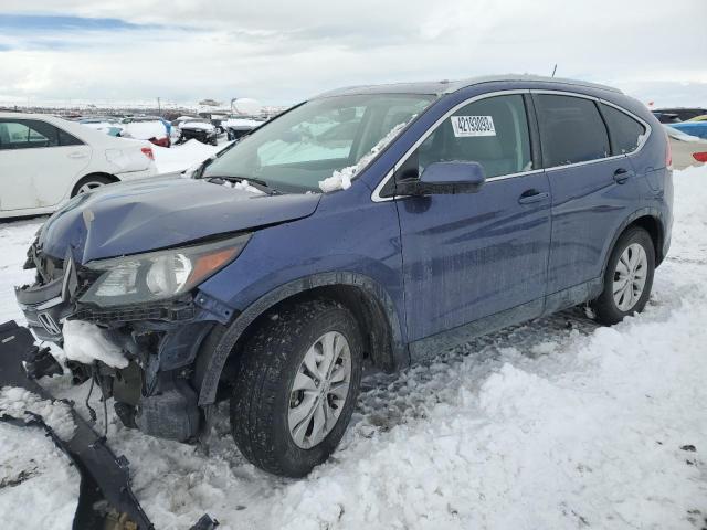 HONDA CR-V EXL 2014 with VIN 2HKRM4H71EH705355 - Photo from auction