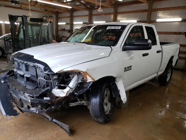 RAM 1500 ST 2016 with VIN 1C6RR7FG6GS172940 - Photo from auction