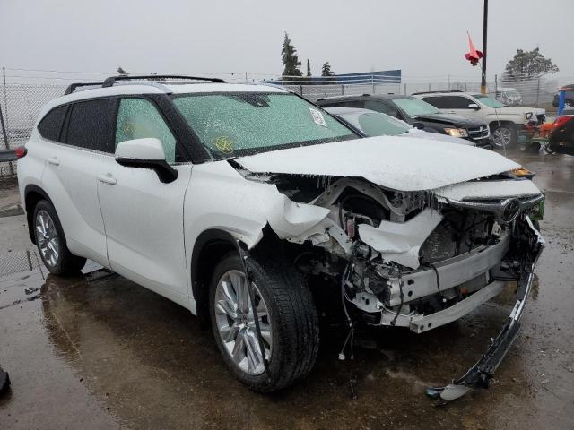 Photo 4 from auction – 2022 TOYOTA HIGHLANDER with VIN 5TDDZRBH7NS177616