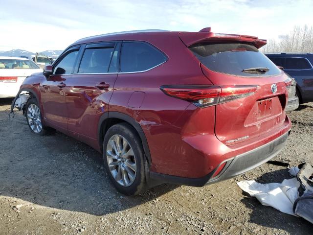 Photo 2 from auction – 2022 TOYOTA HIGHLANDER with VIN 5TDXBRCH4NS545217