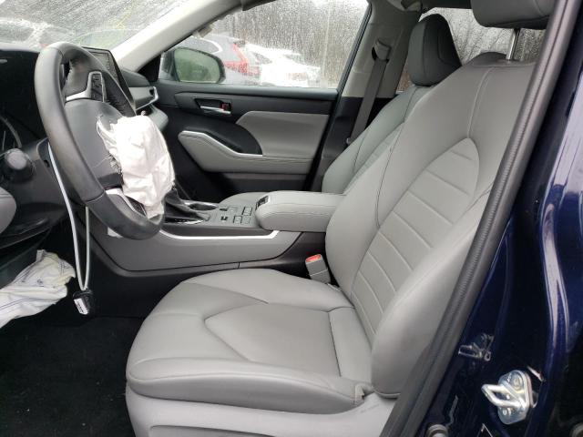 Photo 7 from auction – 2022 TOYOTA HIGHLANDER with VIN 5TDGZRBHXNS214686