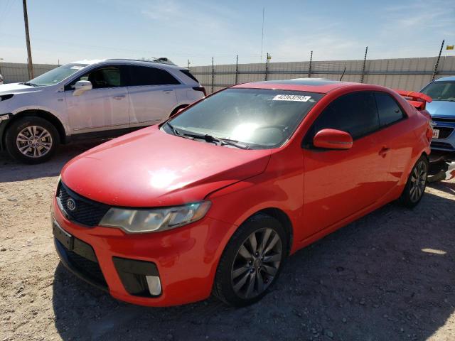 KIA FORTE SX 2012 with VIN KNAFW6A3XC5614305 - Photo from auction