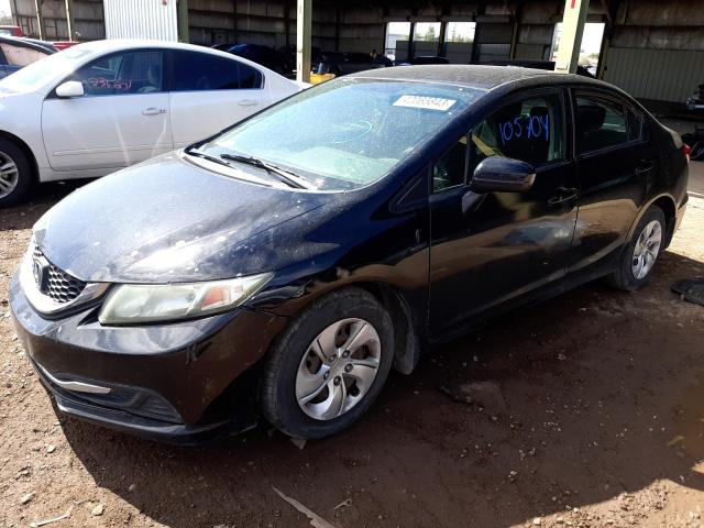 HONDA CIVIC LX 2015 with VIN 19XFB2F50FE044101 - Photo from auction