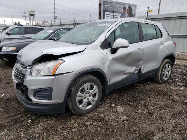 CHEVROLET TRAX LS 2015 with VIN KL7CJKSB5FB108371 - Photo from auction