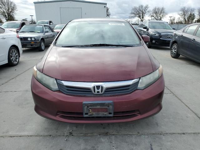 Photo 5 from auction – 2012 HONDA CIVIC LX with VIN 19XFB2F59CE384424