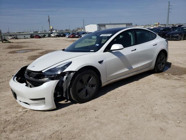 TESLA MODEL 3 2021 with VIN 5YJ3E1EA2MF031781 - Photo from auction