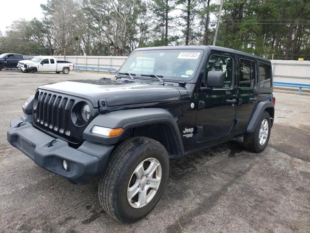 JEEP WRANGLER U 2021 with VIN 1C4HJXDM0MW550064 - Photo from auction