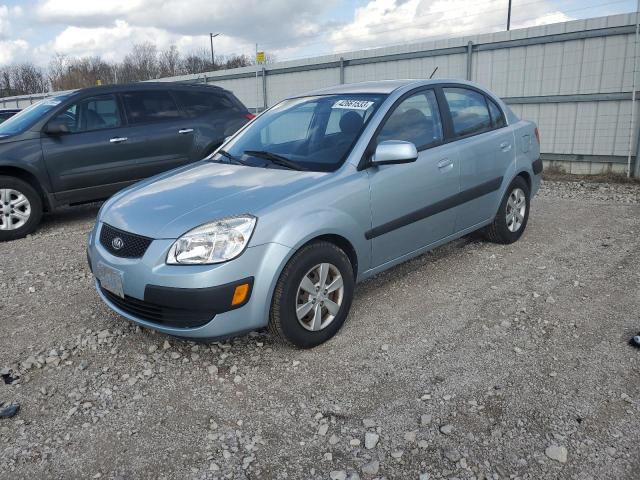 KIA RIO BASE 2009 with VIN KNADE223696453777 - Photo from auction