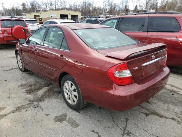 Photo 2 from auction – 2002 TOYOTA CAMRY LE with VIN 4T1BE30K62U028387