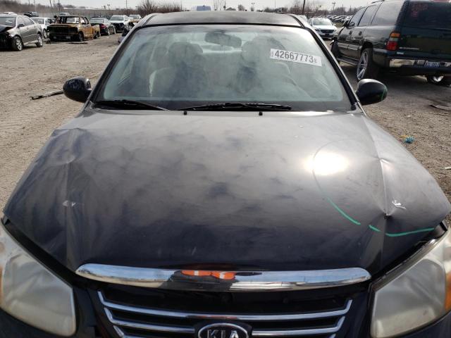 Photo 11 from auction – 2007 KIA SPECTRA EX with VIN KNAFE121675454156