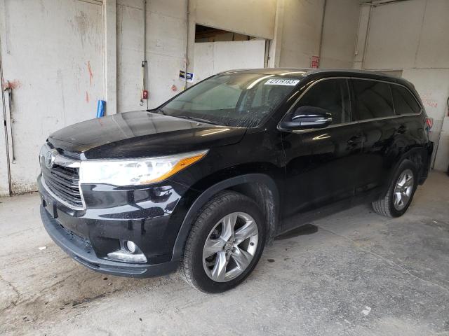 TOYOTA HIGHLANDER 2015 with VIN 5TDDKRFH5FS219684 - Photo from auction