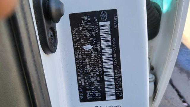 Photo 10 from auction – 2010 TOYOTA CAMRY BASE with VIN 4T4BF3EK6AR030568