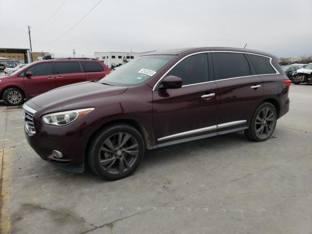 INFINITI JX35 2013 with VIN 5N1AL0MM3DC313018 - Photo from auction