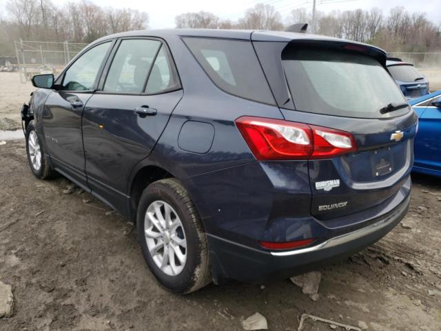 Photo 2 from auction – 2018 CHEVROLET EQUINOX LS with VIN 3GNAXHEV1JS613460