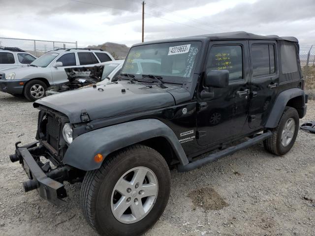 Photo 1 from auction – 2017 JEEP WRANGLER U with VIN 1C4BJWDG7HL567266