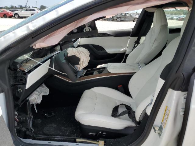 Photo 7 from auction – 2022 TESLA MODEL S with VIN 5YJSA1E57NF475041