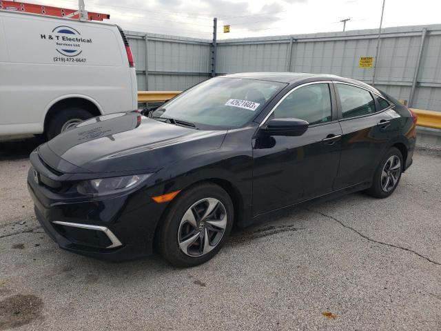 Photo 1 from auction – 2020 HONDA CIVIC LX with VIN 19XFC2F67LE019052