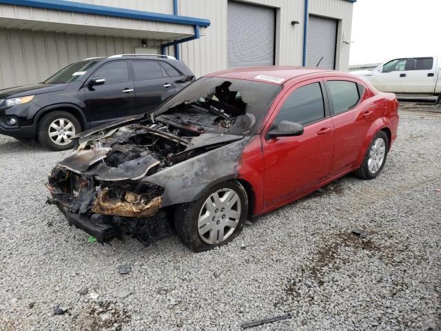 DODGE AVENGER SE 2013 with VIN 1C3CDZAB9DN630098 - Photo from auction