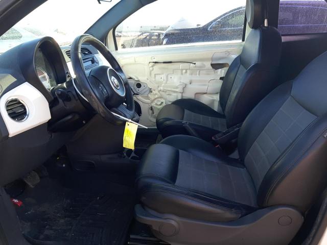 Photo 7 from auction – 2012 FIAT 500 with VIN 3C3CFFBR6CT116583