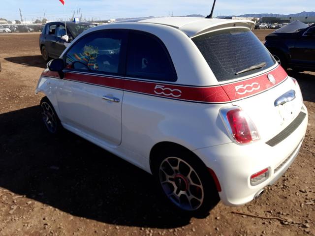 Photo 2 from auction – 2012 FIAT 500 with VIN 3C3CFFBR6CT116583