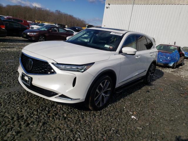 ACURA MDX TECHNO 2022 with VIN 5J8YE1H47NL013353 - Photo from auction