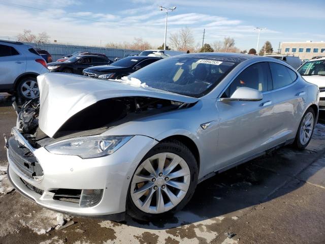 TESLA MODEL S 2015 with VIN 5YJSA1E2XFF112126 - Photo from auction