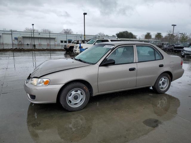 TOYOTA COROLLA CE 2002 with VIN 1NXBR12E72Z655230 - Photo from auction