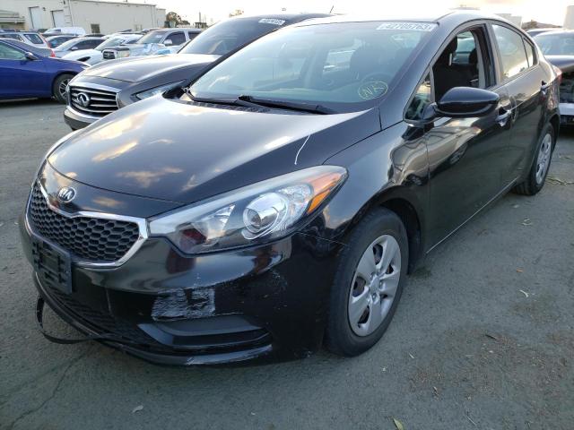 KIA FORTE LX 2016 with VIN KNAFK4A68G5565296 - Photo from auction