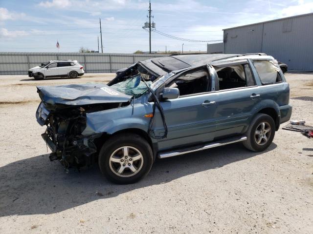 HONDA PILOT EXL 2007 with VIN 5FNYF28577B015166 - Photo from auction