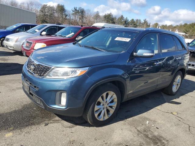 KIA SORENTO EX 2015 with VIN 5XYKUDA78FG603409 - Photo from auction