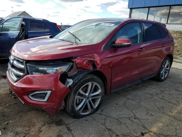 FORD EDGE SPORT 2017 with VIN 2FMPK4AP9HBB26780 - Photo from auction