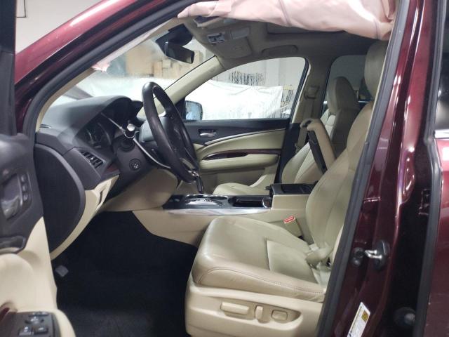 Photo 7 from auction – 2016 ACURA MDX TECHNO with VIN 5FRYD4H47GB027972