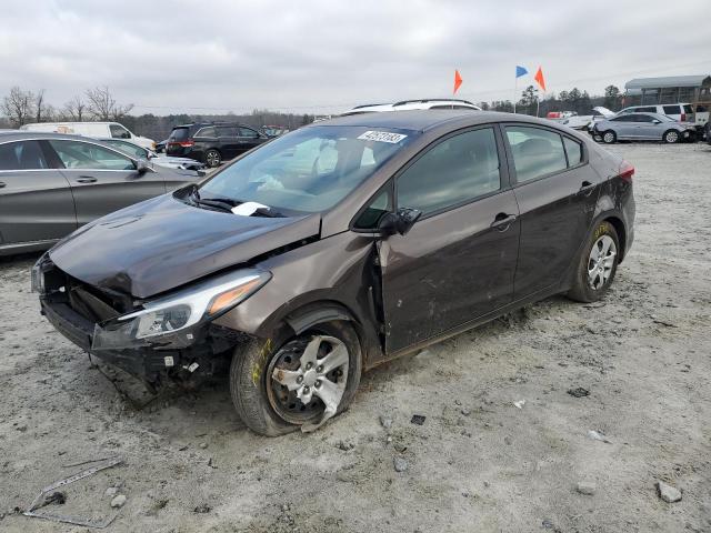 KIA FORTE LX 2017 with VIN 3KPFK4A70HE054683 - Photo from auction