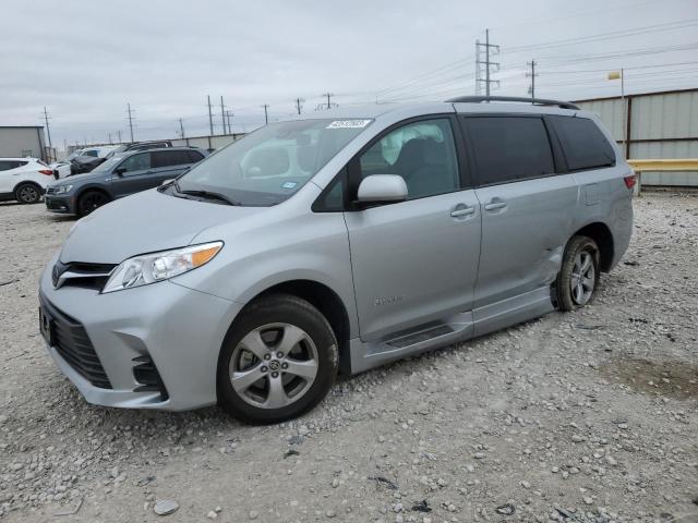TOYOTA SIENNA LE 2020 with VIN 5TDKZ3DC2LS079161 - Photo from auction